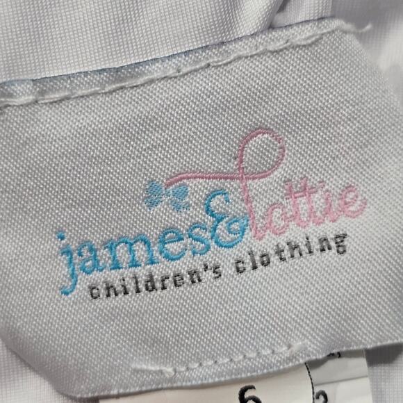 James & Lottie Pink Ruffle Bow Ice Cream One Piece Swimsuit - Picture 3 of 8